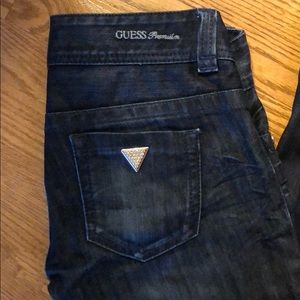 Guess Swarovski premium denim jeans size 24